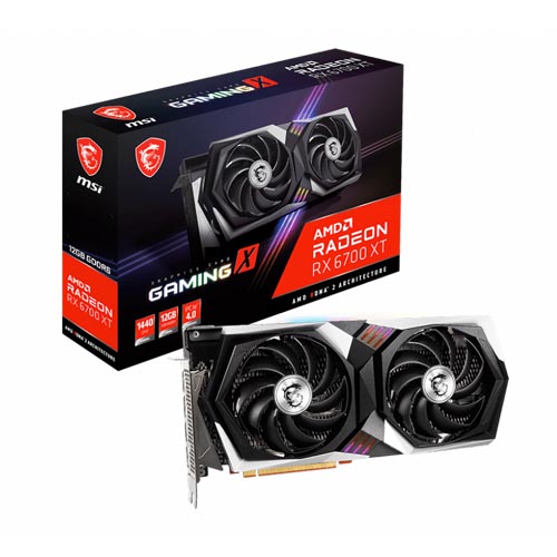 MSI Radeon RX 6700 XT GAMING X 12G Graphic Card