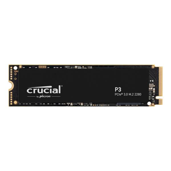 Crucial P3 500GB PCIe M.2 NVMe Internal SSD (CT500P3SSD8)