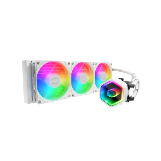COOLER MASTER MASTERLIQUID 360 CORE II WHITE ARGB LIQUID CPU COOLER