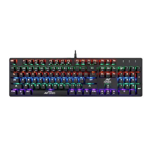 Ant Esports MK3200 V2 Mechanical Gaming Keyboard Outemu Blue Switches with LED Backlight