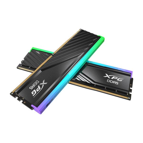 ADATA XPG LANCER BLADE RGB SERIES 64GB (32GBX2) DDR5 6000MHZ DESKTOP RAM (BLACK)