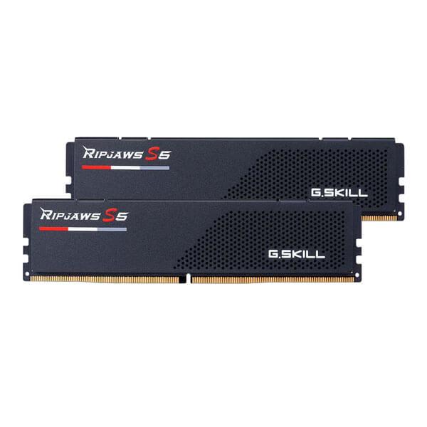 G.SKILL RIPJAWS S5 32GB (16GBX2) DDR5 6000MHZ DESKTOP RAM (MATTE BLACK)