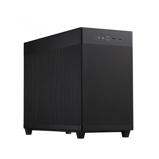 ASUS PRIME AP201 SMALL-TOWER MICRO-ATX GAMING CABINET BLACK