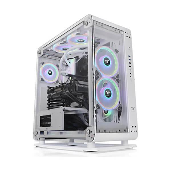 Thermaltake Core P6 Tempered Glass Snow Mid Tower White Chassis CA-1V2-00M6WN-00