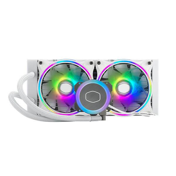 Cooler Master MasterLiquid ML240 Illusion ARGB White Edition All In One 240mm CPU Liquid Cooler (MLX-D24M-A18PW-R1)