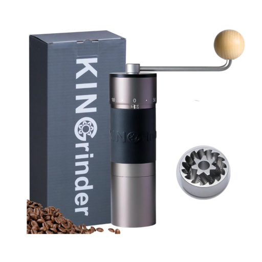 Image of Kingrinder K6 Manual Hand Coffee Grinder With Straight Handle (Imported)