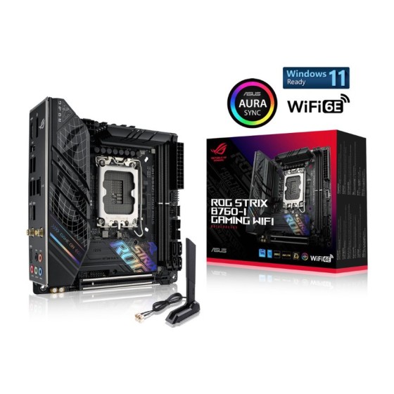 ASUS ROG STRIX B760-I GAMING WIFI mini-ITX DDR5 Motherboard