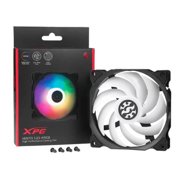 Adata XPG Vento 120 ARGB - 120mm ARGB Cabinet Fan (Single Pack)