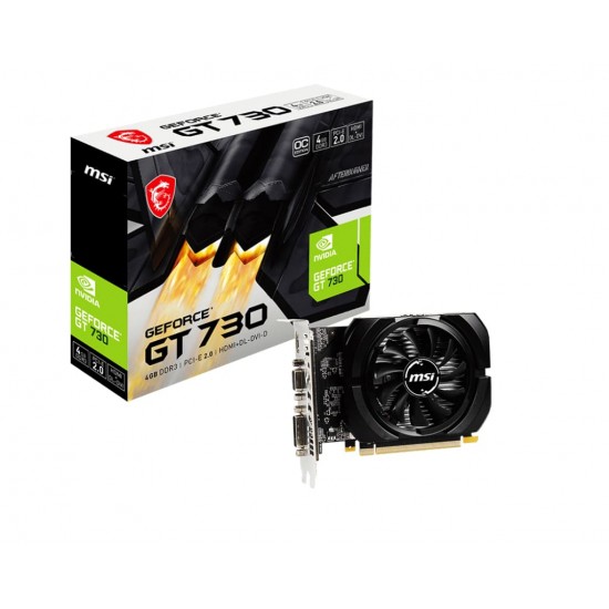 Image of MSI GEFORCE GT 730 4GB GRAPHIC CARD