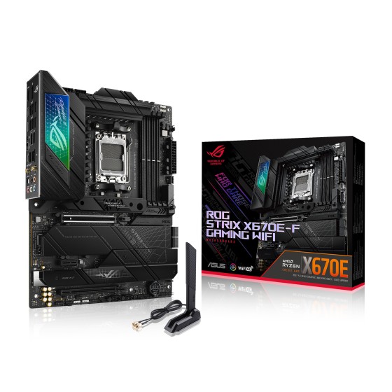 Image of ASUS-ROG-Strix-X670E-F-Gaming-WiFi-AMD-Ryzen-AM5-ATX-Motherboard