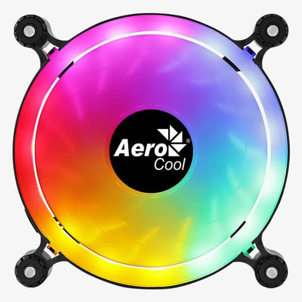 Aerocool Spectro 12 FRGB Cabinet Fan (Single Pack) SPECTRO-12-FRGB