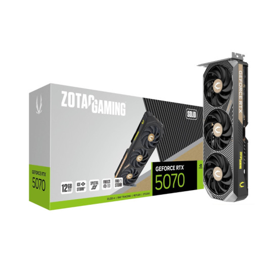 ZOTAC GAMING GEFORCE RTX 5070 SOLID 12GB GDDR7