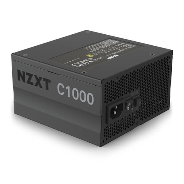 NZXT C1000 SMPS - 1000 Watt 80 Plus Gold Certification Fully Modular PSU With Active PFC