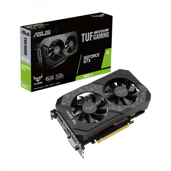 Asus TUF Gaming GTX 1660 Ti EVO Edition 6GB Graphics Card TUF-GTX1660TI-6G-EVO-Gaming