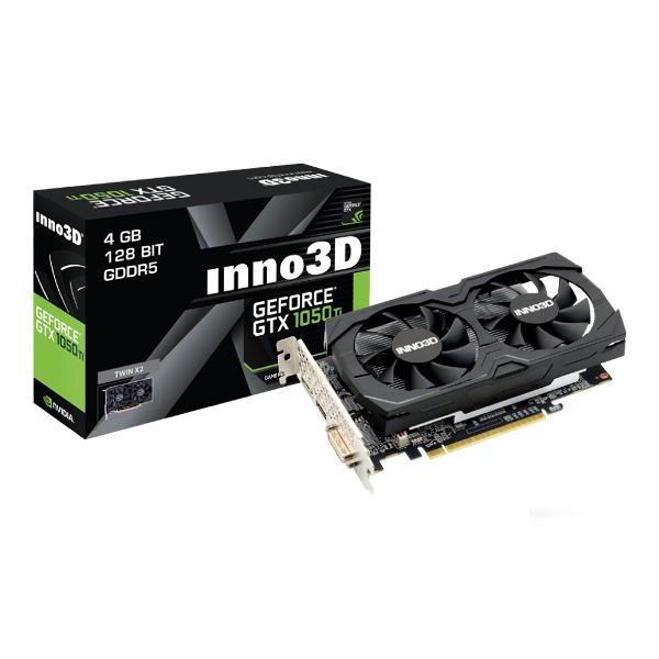 Inno3D GTX 1050 Ti Twin X2 4GB Graphics Card N105K-2DDV-M5CM