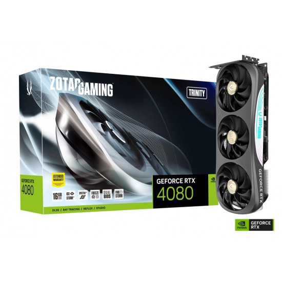 Image of ZOTAC GEFORCE RTX 4080 TRINITY 16GB GRAPHICS CARD