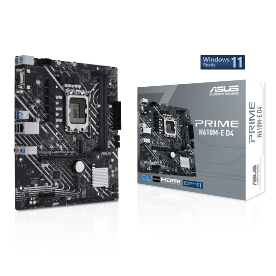 Image of Asus-PRIME-H610M-E-D4-Motherboard