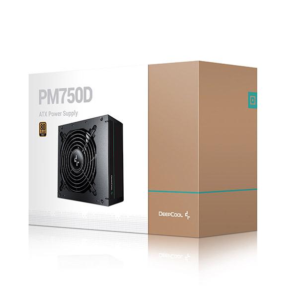 DeepCool PM750D Series Non-Modular 80 PLUS Gold Power Supply R-PM750D-FA0B-UK