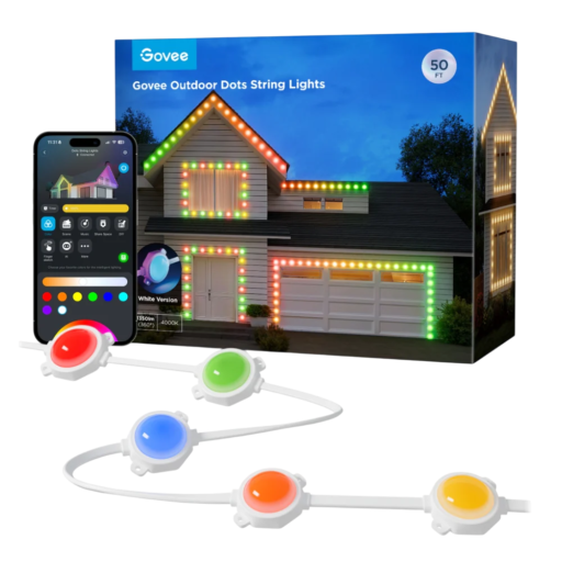 Image of Govee Outdoor Dot String Lights 50ft H703A (Imported)