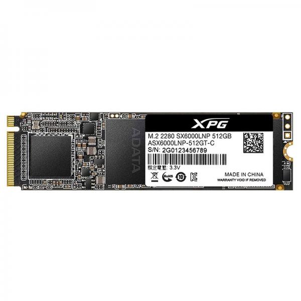 ADATA XPG SX6000 LITE 512GB M.2 NVME