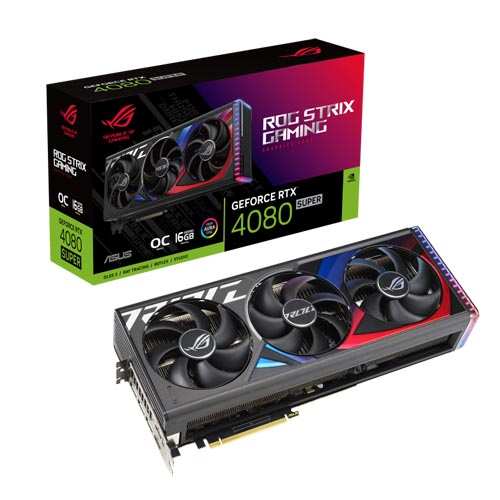 ASUS ROG Strix GeForce RTX 4080 SUPER 16GB GDDR6X OC Edition Graphic Card ROG-STRIX-RTX4080S-O16G-GAMING