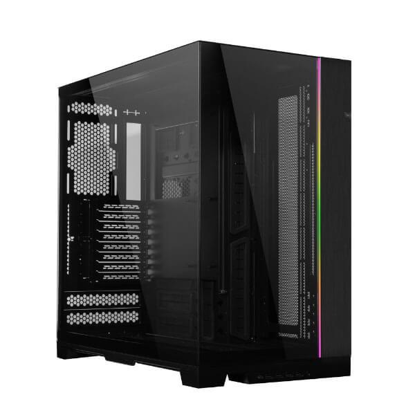 LIAN LI O11 DYNAMIC EVO XL ARGB (E-ATX) FULL TOWER CABINET WITH TEMPERED GLASS SIDE PANEL (BLACK)