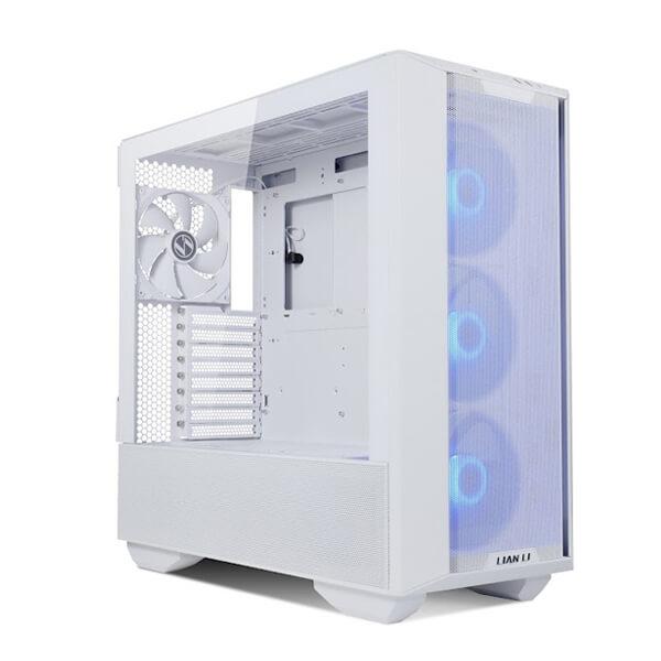 Lian Li Lancool III RGB (E-ATX) Mid Tower Cabinet With Tempered Glass Side Panel (White)
