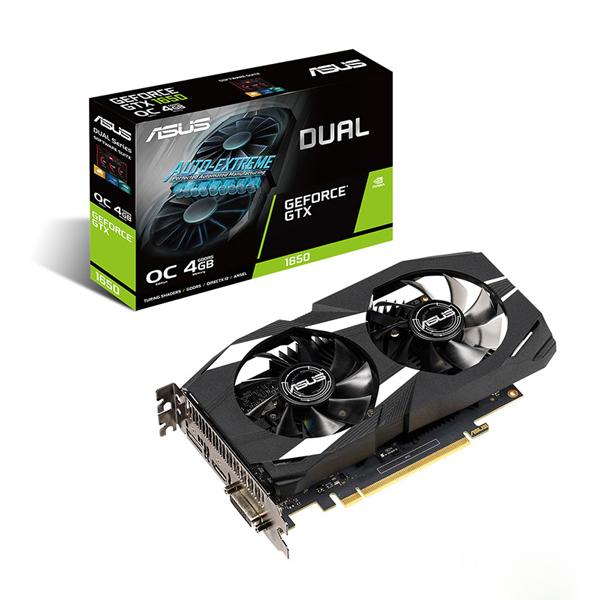 ASUS Dual GeForce GTX 1650 OC Edition GDDR5 4GB 192-Bit Graphics Card DUAL-GTX1650-O4G