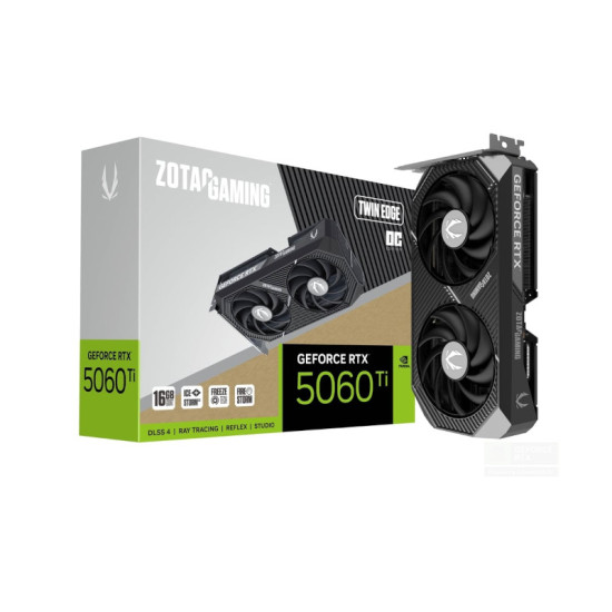 ZOTAC GAMING GEFORCE RTX 5060 TI TWIN EDGE OC 16GB GDDR7