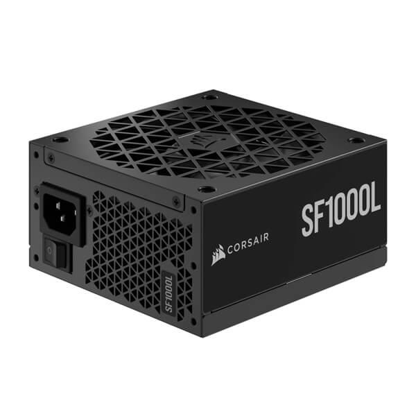 Corsair SF1000L SFX SMPS - 1000 Watt 80 Plus Gold Certification Fully Modular ATX 3.0 PSU with Active PFC (CP-9020246-IN)