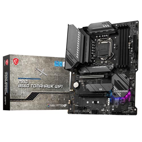 MSI MAG B560 TOMAHAWK WIFI Intel B560 ATX Motherboard