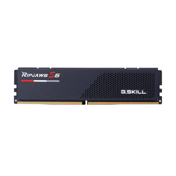 G.SKILL RIPJAWS S5 16GB (16GBX1) DDR5 6000MHZ DESKTOP RAM (MATTE BLACK)