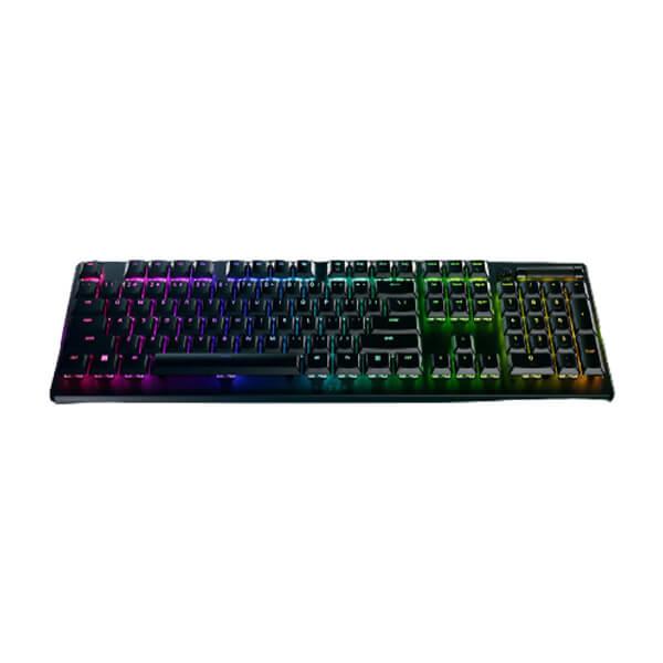 RAZER DEATHSTALKER V2 PRO WIRELESS GAMING KEYBOARD - CLICKY OPTICAL PURPLE SWITCHES