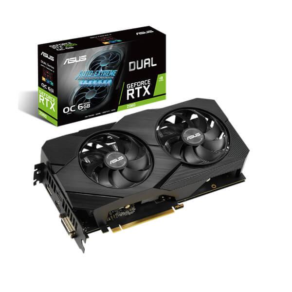 ASUS DUAL RTX 2060 EVO OC EDITION 6GB GRAPHICS CARD