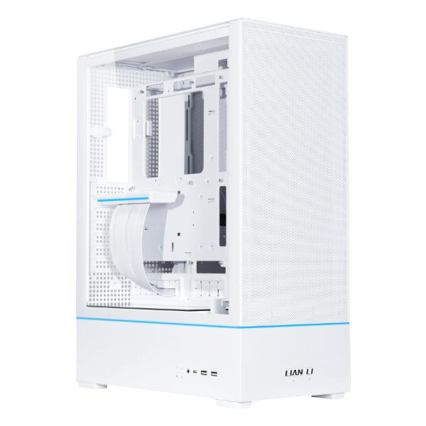 LIAN LI SUP01 (ATX) MID TOWER CABINET (WHITE)