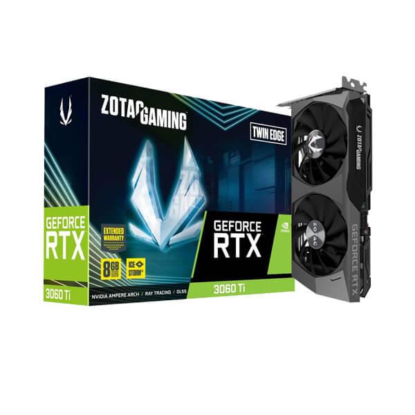 ZOTAC GAMING GeForce RTX 3060 Ti Twin Edge LHR Graphic Card ZT-A30610E-10MLHR