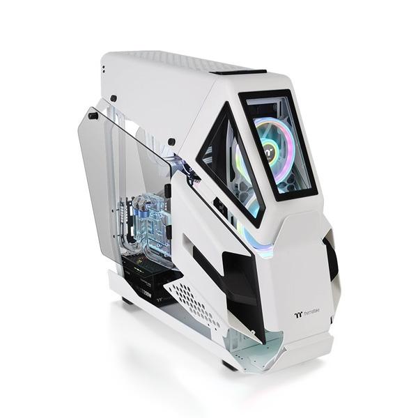 Thermaltake Ah T600 Snow (E-atx) Full Tower Cabinet With Tempered Glass Side Panel (White) CA-1Q4-00M6WN-00