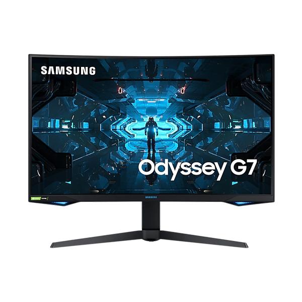 Samsung ODYSSEY G7 32 INCH CURVED Gaming MONITOR (1000R CURVED, 1MS Response Time, 240Hz Refresh Rate, FLICKER FREE, QHD VA PANEL, HDMI, Display Port)