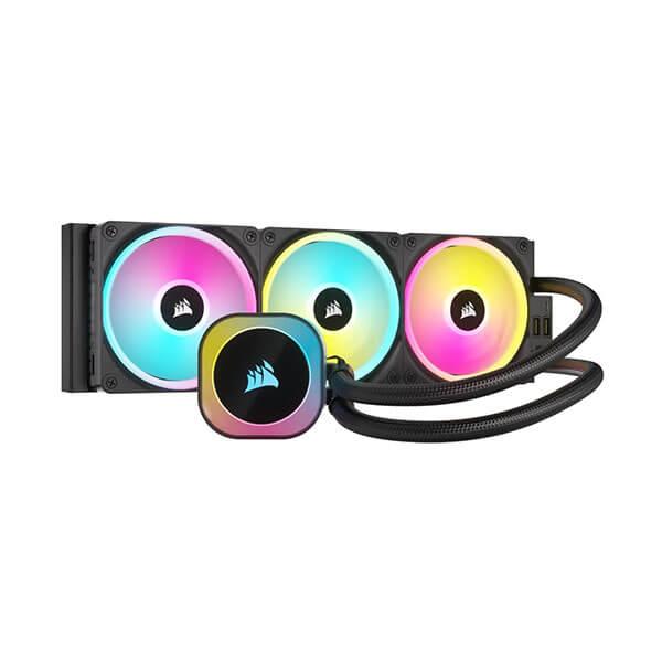 CORSAIR ICUE LINK H150I RGB BLACK ALL IN ONE 360MM CPU LIQUID COOLER (CW-9061003-WW)