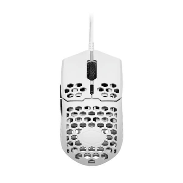 Cooler Master MM710 Gaming Mouse (16000 DPI, PixArt PMW3389 Sensor, Omron Switches, 1000Hz Polling Rate, Matte White)