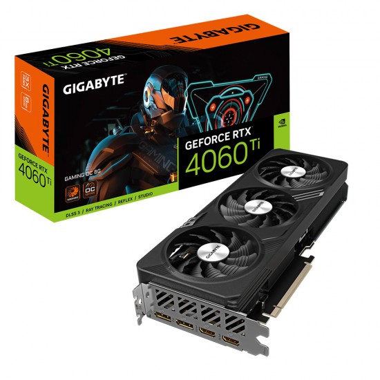 Image of GIGABYTE GEFORCE RTX 4060 TI GAMING OC 8 GB GRAPHIC CARD