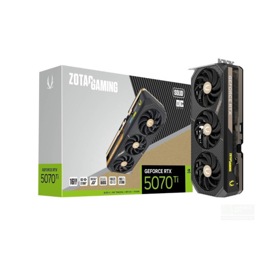ZOTAC GAMING GEFORCE RTX 5070 TI SOLID OC 16GB GDDR7