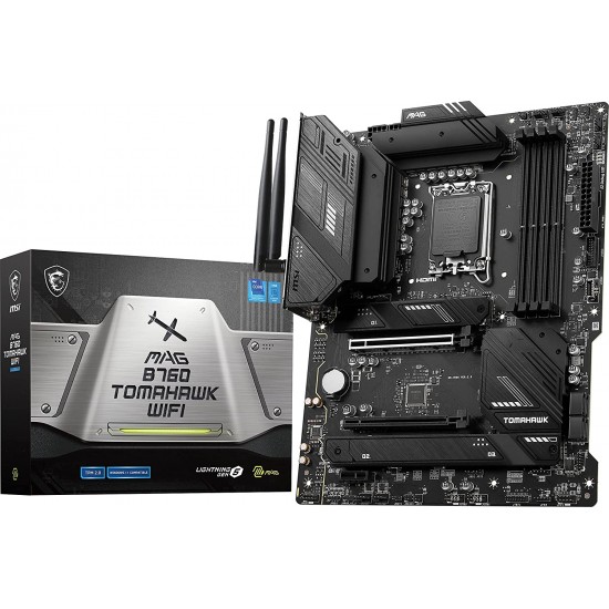 MSI MAG B760 TOMAHAWK WIFI DDR5 LGA1700 MOTHERBOARD