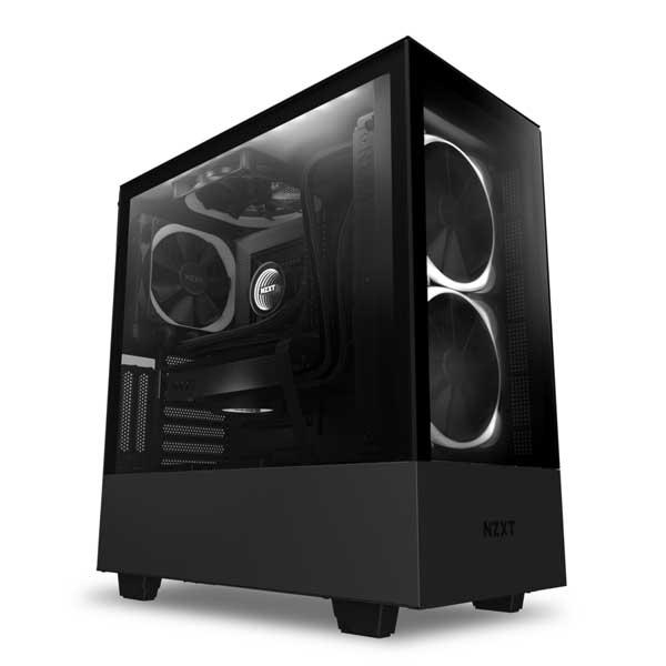 NZXT H Series H510 Elite Black Compact Premium Mid-Tower ATX Case CA-H510E-B1