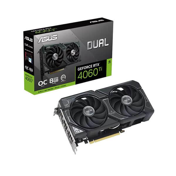 Asus Dual GeForce RTX 4060 Ti OC Edition 8GB GDDR6 128-bit Graphics Card