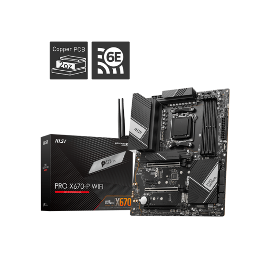 Image of MSI-PRO-X670-P-WIFI-Motherboard