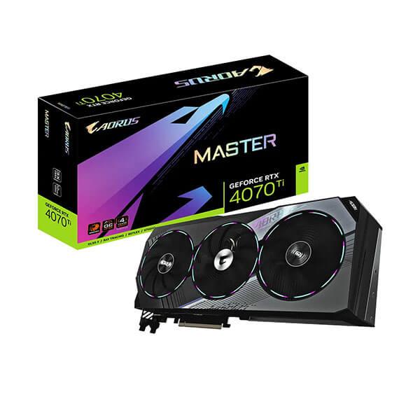 Gigabyte Aorus GeForce RTX 4070 Ti Master OC 12GB GDDR6X 192-bit Gaming Graphics Card