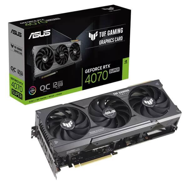 ASUS TUF GAMING RTX 4070 SUPER OC 12GB GRAPHICS CARD