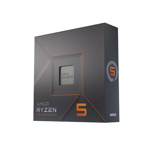 AMD Ryzen 5 7600X Processor with Radeon Graphics (6 Cores 12 Threads with Max Boost Clock of up to 5.3GHz, Base Clock of 4.7GHz, AM5 Socket and 38MB Cache Memory)