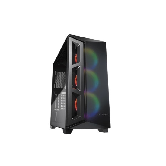 COUGAR DARKBLADER X5 RGB MID-TOWER TRANSPARENT LEFT PANEL CASE -BLACK